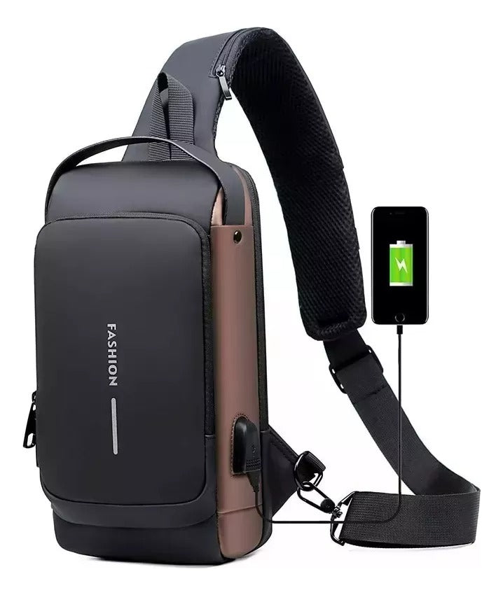 Bolso Bandolera Para Hombre, Mochila Us